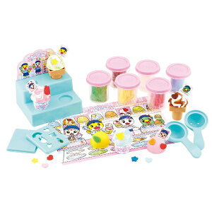 BANDAI|バンダイ しまじろう まぜまぜぽん!色も学べる!ねんどアイスやさん