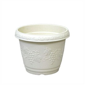 アップルウェアー クレストプランター丸 260型 ホワイト 124783