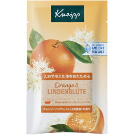 クナイプジャパン｜Kneipp Japan クナイプ バスソルト オレンジ・リンデンバウム&lt;菩提樹&gt;の香り 50g