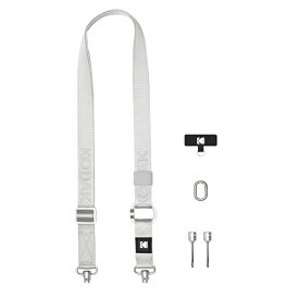 Kodak｜コダック マルチストラップ RK0404 SV シルバー