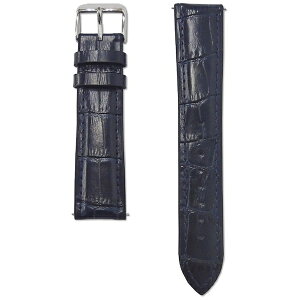 SEIKO|セイコー 裏ラバー牛革タケフ型押 -カーフ&ラバータイプ- かん幅20mm 尾錠幅18mm SEIKOバンド ネイビー RS02C20NY