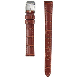 SEIKO｜セイコー 牛革ワニタケフ型押（標準厚み） かん幅14mm 尾錠幅12mm SEIKOバンド ブラウン RS03C14BN