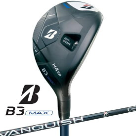 【エントリーで最大全額ポイント還元｜3/11まで】 ブリヂストン｜BRIDGESTONE ユーティリティ B3MAX HYユーティリティ [♯5 /25° /VANQUISH BSh for MAX /R /メンズ /右利き用]
