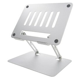 オーム電機｜OHM ELECTRIC ノートパソコンスタンド [11〜15.6インチ] 折り畳み式 PCGEAR シルバー OA-S02R-S