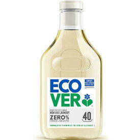 エコベール｜ECOVER ゼロ ランドリーリキッド 濃縮タイプ（洗たく用液体洗剤）1500mL