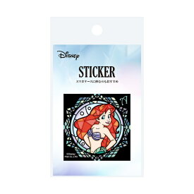 PGA｜ピージーエー ステンドグラス調 ステッカー Premium Style アリエル PG-DSTK30ARL