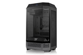 【エントリーで最大全額ポイント還元｜7/18迄】 THERMALTAKE｜サーマルテイク PCケース [Micro ATX /Mini-ITX] The Tower 300 Black CA-1Y4-00S1WN-00