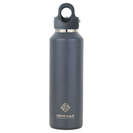 REVOMAX｜レボマックス 炭酸対応真空断熱ボトル 20oz ［592ml/ワンタッチ］ ダークグレー DWF-20751B-176L-JP-V3 [炭酸対応]