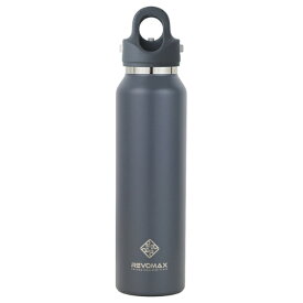 REVOMAX｜レボマックス 炭酸対応真空断熱ボトル 16oz［473ml/ワンタッチ］ REVOMAX ダークグレー DWF-16751S-176L-JP-V3 [炭酸対応]