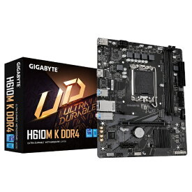 GIGABYTE｜ギガバイト マザーボード(LGA1700) H610M K DDR4 [MicroATX]
