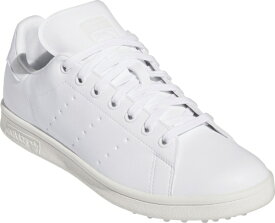 アディダス｜adidas 27.5cm 男女兼用 ゴルフシューズ スタンスミス ゴルフ (フットウェアホワイト×オフホワイト×フットウェアホワイト) MCK06 フットウェアW×オフW×フットウェアW MCK06 [ユニセックス /27.5cm]