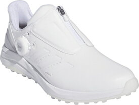 アディダス｜adidas 24.5cm レディース ゴルフシューズ ソーラーモーション ボア 24 (ホワイト×ホワイト×シルバーメタリック) MDK91 ホワイト×ホワイト×シルバーメタリック MDK91 [レディース /24.5cm]