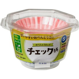 東洋アルミエコープロダクツ｜TOYO ALUMINIUM EKCO PRODUCTS おべんとうカップチェック柄 S4色 84枚入
