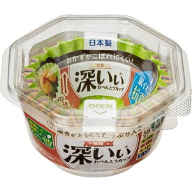 東洋アルミエコープロダクツ｜TOYO ALUMINIUM EKCO PRODUCTS 抗菌深いぃ おべんとうカップ深型 M4色 58枚入