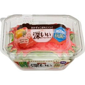 東洋アルミエコープロダクツ｜TOYO ALUMINIUM EKCO PRODUCTS 抗菌深いぃ おべんとうカップ深型 スクエア4色 32枚入