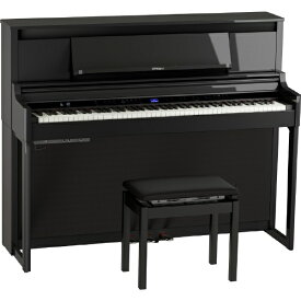 【エントリーで最大2万ポイント当たる｜6/25まで】 Roland｜ローランド 電子ピアノ LXシリーズ 黒塗鏡面艶出し塗装仕上げ LX-6-PES [88鍵盤]