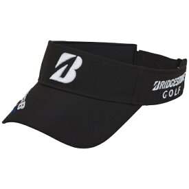ブリヂストン｜BRIDGESTONE メンズ プロモデルバイザー ブラック CPG24B [メンズ /フリーサイズ：約56~59cm]【返品交換不可】