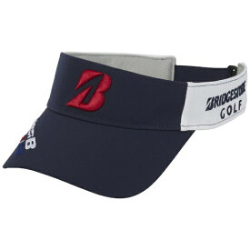 ブリヂストン｜BRIDGESTONE メンズ プロモデルバイザー トリコロール CPG24B [メンズ /フリーサイズ：約56~59cm]【返品交換不可】