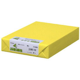 長門屋商店｜NAGATOYA 〔各種プリンタ〕カラーペーパー 厚口 0.10mm [B5 /500枚] ナ-4355 黄