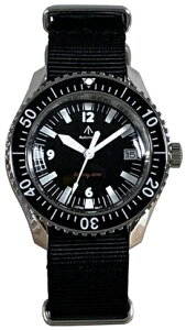 ioEHb`bNAVAL WATCH Royal Marine Diver Type MIL05SV/BK