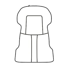フジ医療器｜FUJIIRYOKI AS-690（BK）用背パット 237359