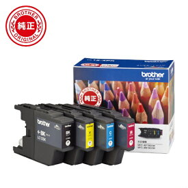brother｜ブラザー LC12-4PK 【ブラザー純正】インクカートリッジ4色パック　LC12-4PK　対応型番：MFC-J6710CDW、MFC-J710D、DCP-J940N、DCP-J540N　他 4色セット[LC124PK]【rb_pcp】