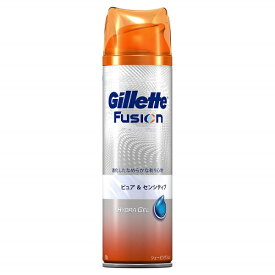 ジレット｜Gillette Gillette（ジレット）フュージョン シェービングジェル ピュア&センシティブ (195g)〔シェービングジェル・フォーム〕[FGP&S]