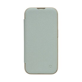 HAMEE｜ハミィ [iPhone 15 Pro専用]iFace Cardina 2nd ダイアリーケース くすみグリーン 41-966723