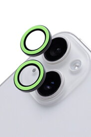 HAMEE｜ハミィ [iPhone 14/14 Plus専用]iFace Camera Lens Cover Neo カメラレンズカバー ネオグリーン 41-966921