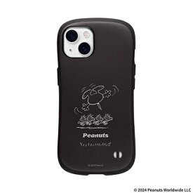HAMEE｜ハミィ [iPhone 13専用]PEANUTS/ピーナッツ iFace First Classケース くすみブラック/ウッドストック 41-970522