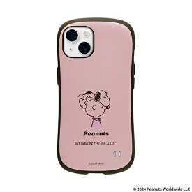 HAMEE｜ハミィ [iPhone 13専用]PEANUTS/ピーナッツ iFace First Classケース くすみピンク/キャリー 41-970539