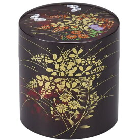 まえじゅう漆器｜MAEJYU SHIKKI 2L-116 茶筒 みやび野