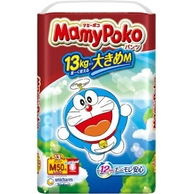 ユニチャーム｜unicharm MamyPoko マミーポコパンツ ドラえもん Mサイズ（6-13kg）50枚