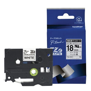 brother�b�u���U�[ �y�u���U�[�����z�s�[�^�b�` ���~�l�[�g�e�[�v TZe-S241 ��18mm (������/��/���S��) TZe TAPE �� TZe-S241 [������ /18mm��][TZES241]