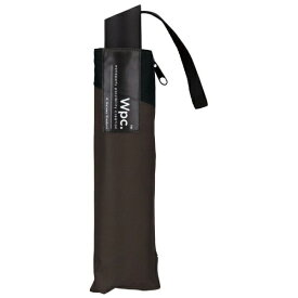 ワールドパーティー｜WPC. 折りたたみ傘 [UNISEX BACK PROTECT FOLDING] Wpc. ブラウン×ブラック UX004-934-002 [雨傘 /メンズ /55cm]