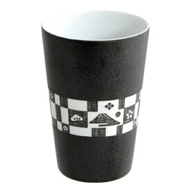 香蘭社｜KORANSHA フリーカップ 変わり市松 黒 K2103-1CHJS