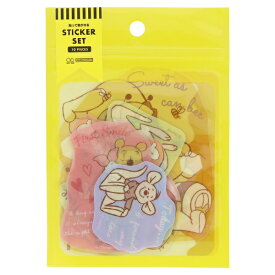 サンスター文具｜sun-star 貼って剥がせるステッカーセット くまのプーさん S8589097