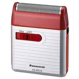 パナソニック｜Panasonic メンズシェーバー 赤 ES-RS10-R [1枚刃][ESRS10R]