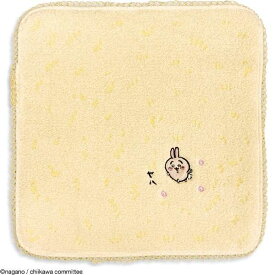 タオル美術館｜Towel Art Museum ちいかわ 草むら タオルハンカチ（約25×25cm） イエロー
