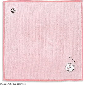 タオル美術館｜Towel Art Museum ちいかわ おはなし タオルハンカチ（約20×20cm） ピンク
