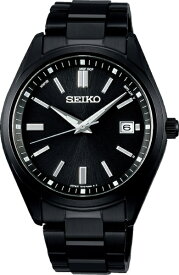 【エントリー2倍｜対象ユーザー限定 12/15まで】 SEIKO｜セイコー 【ソーラー電波修正】セイコーセレクション(SEIKO SELECTION) SBTM325 Sシリーズ ブラック（ベルト黒） [正規品]