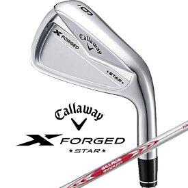 キャロウェイ｜Callaway アイアン 6本セット X FORGED STAR アイアン（#5-9PW） [N.S.PRO MODUS TOUR 105 スチールシャフト /S /メンズ /右利き用]