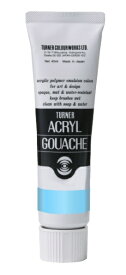 ターナー色彩｜TURNER COLOUR 普通色 40ml アクリルガッシュ アクアブルー AG040151