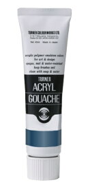 ターナー色彩｜TURNER COLOUR 普通色 40ml アクリルガッシュ ナイトブルー AG040154