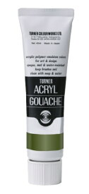 ターナー色彩｜TURNER COLOUR 普通色 40ml アクリルガッシュ オリーブグリーン AG040046