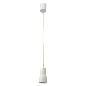 オーム電機｜OHM ELECTRIC ペンダントライト筒型セードホワイト電球別売 LT-YSE26-W [E26]