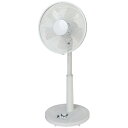 TEKNOS｜テクノス 30cmリビングメカ扇風機 ホワイト KI-1710-W