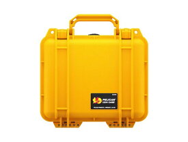 Pelican｜ペリカン PELICAN ペリカン 1200 フォームなし 5.0L 27cm x 24.6cm x 12.4cm 正規品 保証付き プロテクターケース イエロー 1200-001-240
