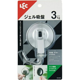 レック｜LEC ジェル吸盤ツールフック ワイド（大）1個入 H00483