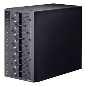 yGg[ōőSz|CgҌb10/5z Z`[bCentury Corporation HDDP[X USB-C{USB-Aڑ ̃XJC^[ 10Bay USB10G IS(Mac/Windows11Ή) ubN CRST1035U32CIS2 [3.5C`Ή /SA
